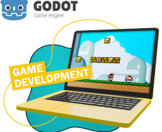 Godot.  Основа создания легендарных игр - КИБЕРшкола программирования для детей, компьютерные курсы для школьников, начинающих и подростков - KIBERone г. Изобильный