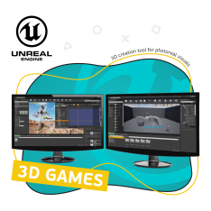 Unreal Engine 4. Игровой движок - КИБЕРшкола программирования для детей, компьютерные курсы для школьников, начинающих и подростков - KIBERone г. Изобильный