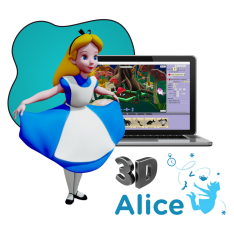 Alice 3d - КИБЕРшкола программирования для детей, компьютерные курсы для школьников, начинающих и подростков - KIBERone г. Изобильный