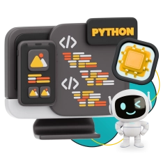 Мой первый сайт с мозгами: Python + AI - КИБЕРшкола программирования для детей, компьютерные курсы для школьников, начинающих и подростков - KIBERone г. Изобильный