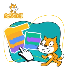 Scratch. Продвинутый уровень – создаём игры, как маленькие разработчики! - КИБЕРшкола программирования для детей, компьютерные курсы для школьников, начинающих и подростков - KIBERone г. Изобильный