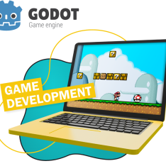 Godot.  Основа создания легендарных игр - КИБЕРшкола программирования для детей, компьютерные курсы для школьников, начинающих и подростков - KIBERone г. Изобильный