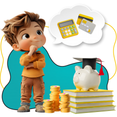 Финансовый интеллект вместе KIBERone - КИБЕРшкола программирования для детей, компьютерные курсы для школьников, начинающих и подростков - KIBERone г. Изобильный