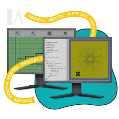 Исполнители чертежник и черепашка - КИБЕРшкола программирования для детей, компьютерные курсы для школьников, начинающих и подростков - KIBERone г. Изобильный