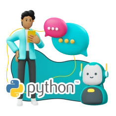 Умный чат-бот на Python на Telegram - КИБЕРшкола программирования для детей, компьютерные курсы для школьников, начинающих и подростков - KIBERone г. Изобильный