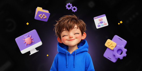 Идеальный сайт с нуля: код, дизайн и AI-помощник - КИБЕРшкола программирования для детей, компьютерные курсы для школьников, начинающих и подростков - KIBERone г. Изобильный